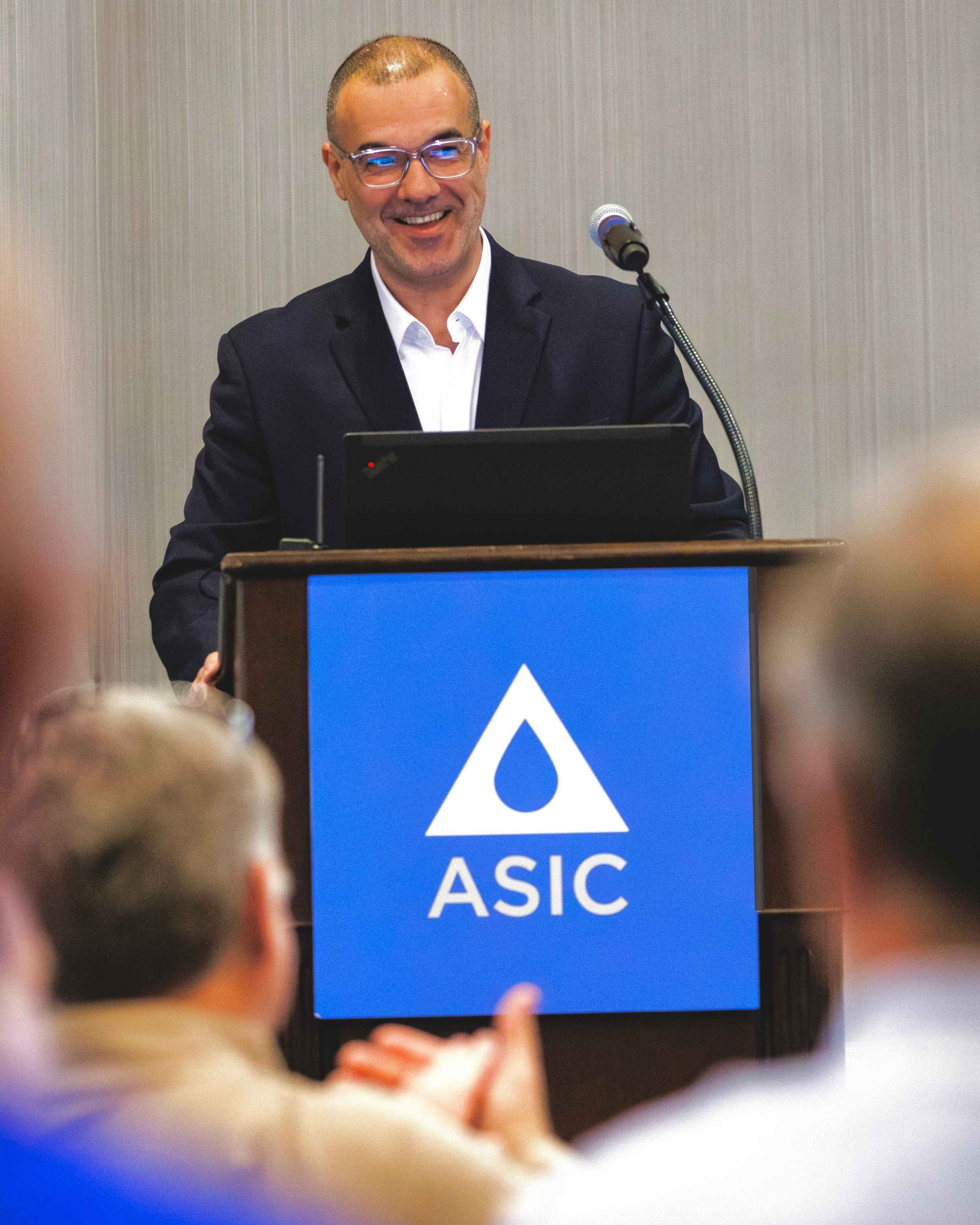 Fawzi Melhem delivering a technical session