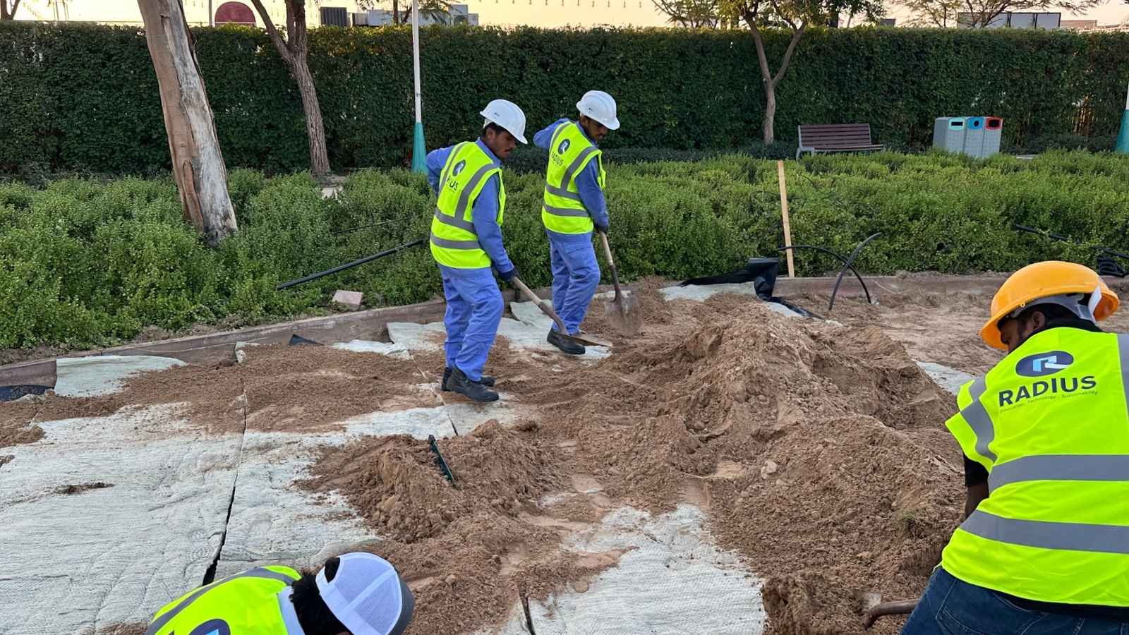 Dubai landscape validation study using Urbanscape Green Roll growth media